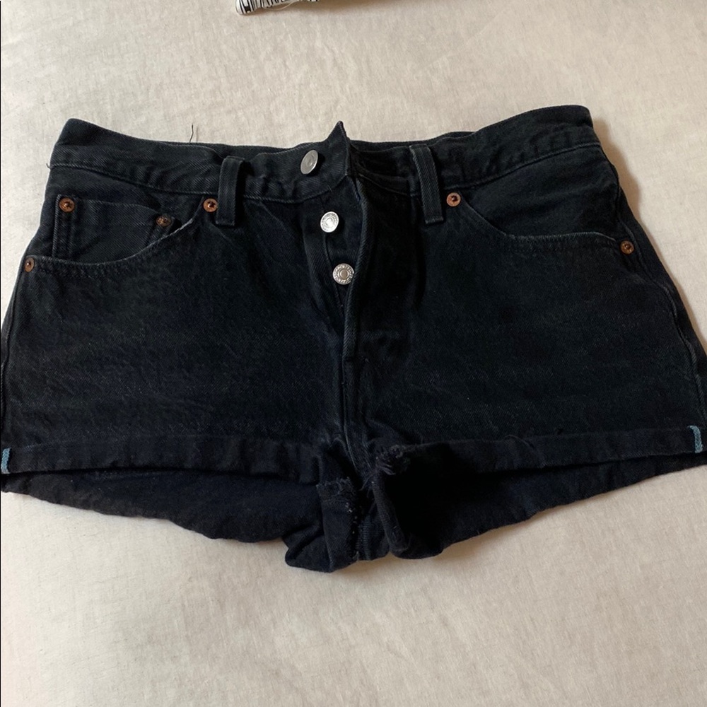 Levi's Black Jean short